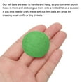 thumbnail image 4 of Wool Felt Balls Beads Woolen Fabric 3cm 30mm Light Green for Home Crafts 20Pcs, 4 of 5