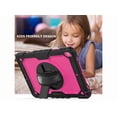 thumbnail image 4 of Case for iPad Air 3 10.5 2019 / iPad Pro 10.5 2017, Rugged Heavy Duty Shockproof Protective Cover Case with Rotating Kickstand for iPad Air (3rd Gen) 10.5" 2019 / iPad Pro 10.5" 2017, 4 of 5