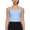 Blue, variant on Staron Women's Sports Tank Top with Built-in Bra Round Neck Sleeveless Quick-Dry Solid Casual Yoga Running Workout Athletic Top, Blue XL