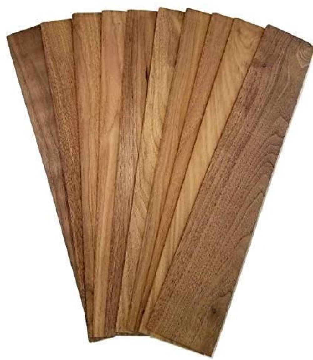Walnut Thin Sawn Lumber Board Blank 1/8" x 3" x 18" (10 Pcs