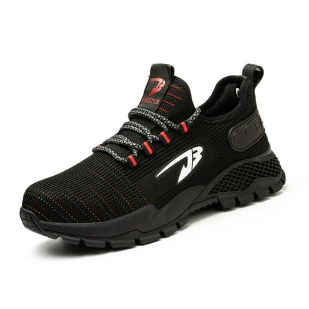 

OwnShoe Steel Toe Safety Shoes for Men Women Non-Slip Work Sneakers Lightweight Industrial Boots