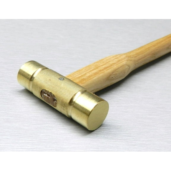 Brass Hammer Head Solid Brass Mallet 2" Jewelry Metalsmith Crafts Tool 100 Gram