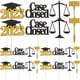 thumbnail image 1 of 24pcs Graduation Cupcake Toppers Law Major Graduation Cake Decors 2023 Graduation Cake Decoration, 1 of 4