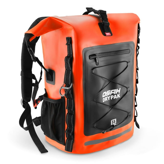 Mochila Impermeable OSAH DRYPAK 35L/55L/85L para Actividades al Aire Libre