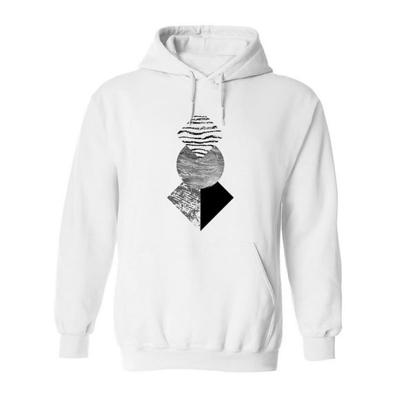 Abstract Shapes! Hoodie Men -Image by Shutterstock, Male x-Large
