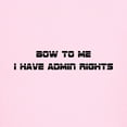 thumbnail image 3 of CafePress - Admin Rights T Shirt - Light T-Shirt Kids XS-XL, 3 of 4