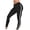 Black high waisted yoga leggings a1, variant on Women Slim Fit High Waisted Stretch Active Long Pants Leggings Yoga Running Gym Workout Tights Casual Sportswear Athletic Trousers, Blue XL