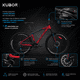 thumbnail image 3 of Bicicleta De Montaña Aluminio Calipso 3 Rodada 27.5 Shimano 21V Roja, 3 of 10