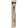 thumbnail image 2 of Ekena Millwork 3 1/2"W x 18"D x 22"H Balboa Block Smooth Bracket w/ Offset Brace, Douglas Fir, 2 of 25