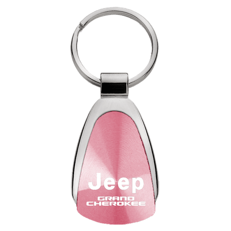 Pink Tourmaline Faceted Drops - Au-TOMOTIVE GOLD Grand Cherokee Pink Teardrop Key Fob