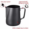 thumbnail image 4 of RV Taza con figura de teflón engrosada, boquilla puntiaguda de acero inoxidable, taza medidora graduada, taza con figura de 350ml, 4 of 5