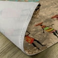 thumbnail image 5 of Ambesonne Vintage Place Mats Set of 4, Folkloric Boho African, Standard Size, Seafoam Cocoa, 5 of 6