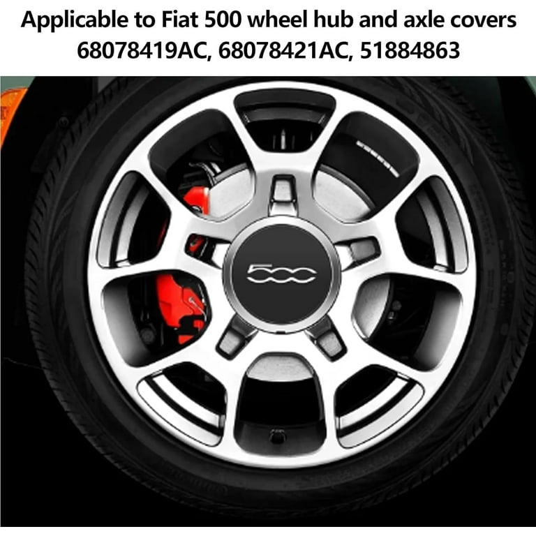Fiat 500 alloy wheel centre cap discount