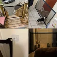 thumbnail image 3 of Safe Portable Pet Safety Gate for Doorways - Quick Folding Mesh Fence for Small Dogs - Adjustable, Child-Resistant, Durable Design for Hallway, Doorway and Stairway Safety, 3 of 5