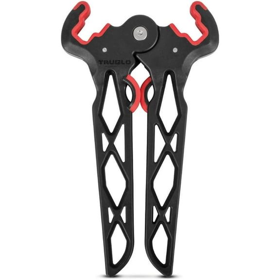 TRUGLO Bow Jack Folding Bow Stand, Standard, Black