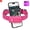 Neon Pink, variant on SATELLAI Collar Go, Smart Wireless Fence GPS Dog Collar, Live Tracking & Health Monitoring, 15-Day Max Battery Life (Carbon Black), M(13"-18")