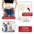 thumbnail image 5 of Core Products NelMed G-Tube Holder – Feeding Tube Belt Holder for PEG, G, J Tubes – Adjustable, Discreet Support for Tube Feeding – XSmall (24–30 inch Waist), 5 of 7