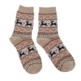 thumbnail image 2 of Calcetines de Navidad Calcetines de lana para mujer Medias de de lana Calcetines de tenis Calcetines de trabajo Calcetines de Calcetines d Beige, 2 of 8