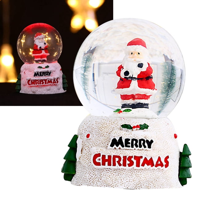 Bola de cristal brillante, bola de cristal brillante de Navidad Bola de cristal de Navidad Decoración de bola de cristal brillante Rendimiento confiable
