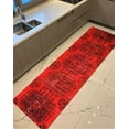 thumbnail image 3 of Antique Style Rug, Rug, Gift For Him Rugs, Black And Red Rugs, Classic Rug, Housewarming Gift Rug, Red Rug, Bedroom Rug, Farmhouse Decor, 1.7'x2.3' - 50x70 cm, 3 of 7