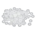 thumbnail image 3 of M2 x 5mm x 1mm Nylon Flat Pads Insulating Washers Gaskets Fastener White 100Pcs, 3 of 4
