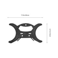 thumbnail image 2 of UPKOCH 6Pcs Cord Holder for Appliances and Desktop Cable Organizer in Black Plastic, 2 of 8