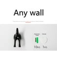 thumbnail image 5 of ROZYARD 4Pcs Nordic Plastic Dog Tail Hooks Wall Mounted Coat Hat for Key Hanger Decorati, 5 of 18