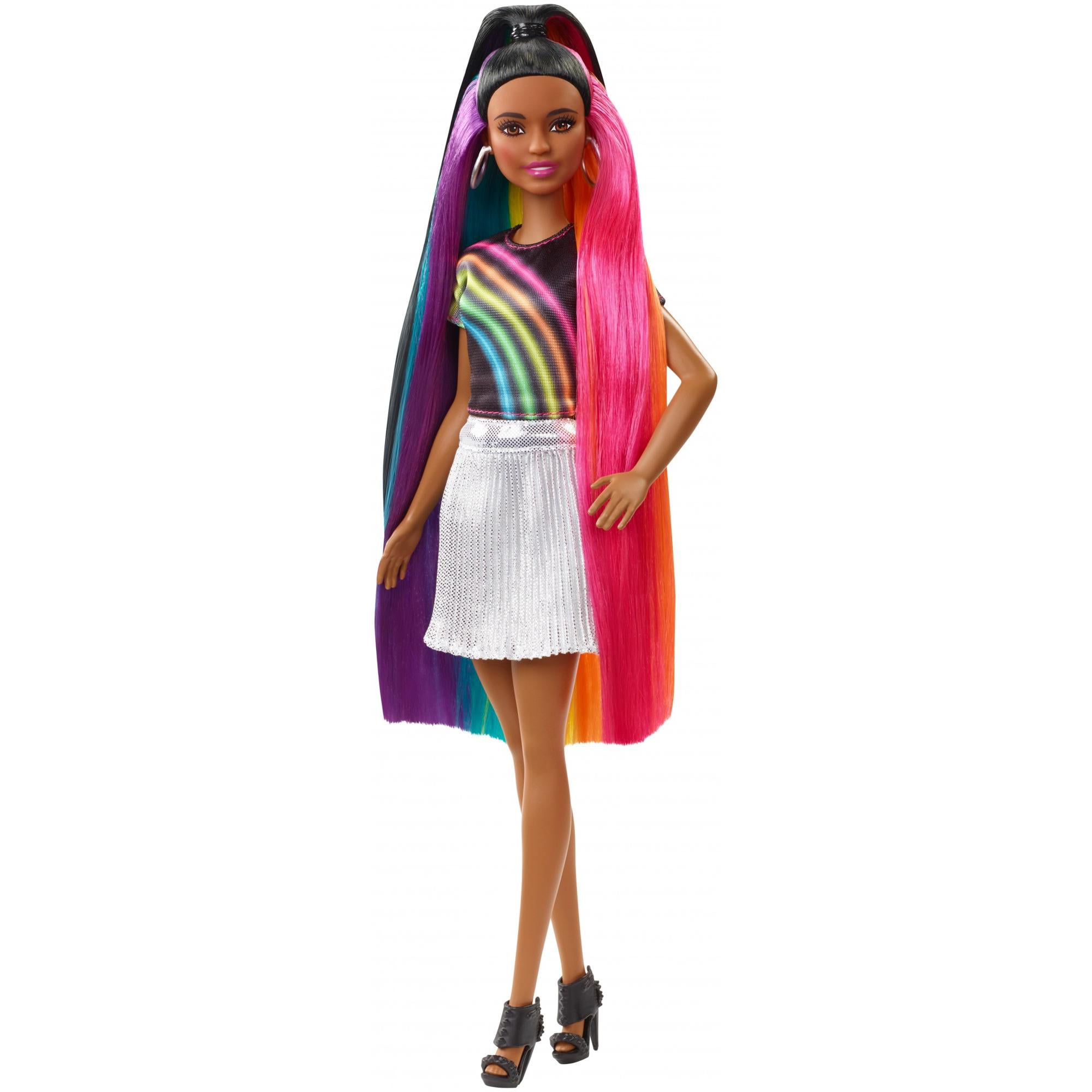 Barbie Rainbow Doll with Accessories Doll Playset -