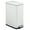 White, variant on Stainless Steel Kitchen Garbage Can, 13 Gallon (50 L) Trash Can, Recycling or Waste Bin with Step-On Pedal & Removable Inner Bucket