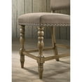 thumbnail image 6 of Birmingham 7-piece Driftwood Finish Table with Nail Head Chairs Counter Height Dining Set, 6 of 14