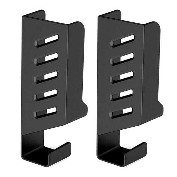 Necvior Easy Installs Wall Mount Bracket for Routers and Modems with Builts In Hooks for Cable Management