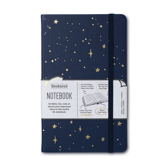 Bookaroo Moon & Stars Notebook (A5) (Other)
