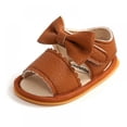 thumbnail image 4 of Magazine Summer Baby Girls Cute Bowknot Toddler Shoes Sandal 0-18M, 4 of 7
