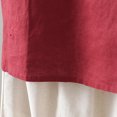 thumbnail image 7 of ZyeKqe Cotton Linen Tank Tops for Women Sleeveless Shirts Casual V Neck Blouses Loose Fitted Top, 7 of 7
