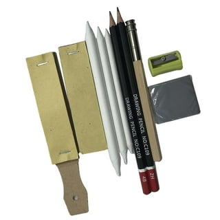 10pcs Hole Pencil Set For Sketching And Drawing, Including