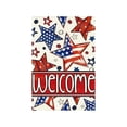 thumbnail image 3 of AZXY 4th of July Garden Flag 11.8x17.7 Inch Double Sided Patriotic Stars Welcome Outdoor Yard Decorations, 3 of 7