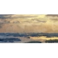 thumbnail image 2 of Kimberly, Allen 24x14 Black Ornate Wood Framed with Double Matting Museum Art Print Titled - Morning Sky, 2 of 4