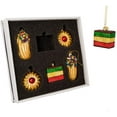 Noble Gems™ Cookie Glass Ornament Set, 6Piece Box Set
