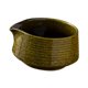 thumbnail image 4 of Cuenco de cerámica japonesa para matcha, vajilla para mezclar té de porcelana, hecho a mano Amarillo, 4 of 9