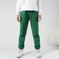 thumbnail image 3 of HXWCHs Boys' Athletic Track Pants - Breathable for Sports Boys Girls Jogger Sweatpants with Pockets Kids Casual Trousers for Play and Sports Green 10-12 Years, 3 of 4