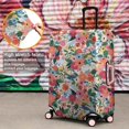 thumbnail image 4 of Pioneer Flower Floral Print Pattern Luggage Cover Fashion Suitcase Cover Baggage Covers Fit 25-28 Inch Luggage (Go Travel), 4 of 5