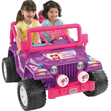 UPC 746775053390 - Fisher-Price Power Wheels Purple Barbie Jammin' Jeep