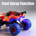 thumbnail image 6 of HNH 1:16 Spider Monster Truck RC Car, 4WD All Terrain Off-road Remote Control Car with 2 Batteries, Lighting, Spray, 6 of 8
