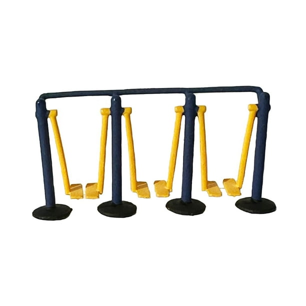Modelo de equipo de fitness a escala 1/64, accesorios de fitness, decoración para casa de muñecas y escena deportiva. 1139