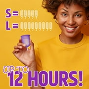 VENUS Menstrual Cup, BPA-Free & 100% Medical Grade Silicone Period Cup, Small, 1-Pack