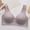 7-Purple, variant on YWDJ Bras for Women Plus Size Front Closure Sleep Bras No Wires Comfy Bras Wide Strap Full Coverage Push up Wrap Lounge Bras Padded Plus Size Comfort Bras Solid Comfortable Bras Beige XL