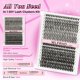 thumbnail image 2 of Kit de extensión de pestañas WLFRHD Lash Clusters D Curl 320 piezas, 2 of 7