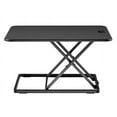 thumbnail image 2 of Monoprice Ultra-Slim Single Top Height Adjustable Compact Sit-Stand 26-Inch Desk Converter Riser, Compact Sit Stand Desktop Converter for Monitor or Laptop, Black, 2 of 2