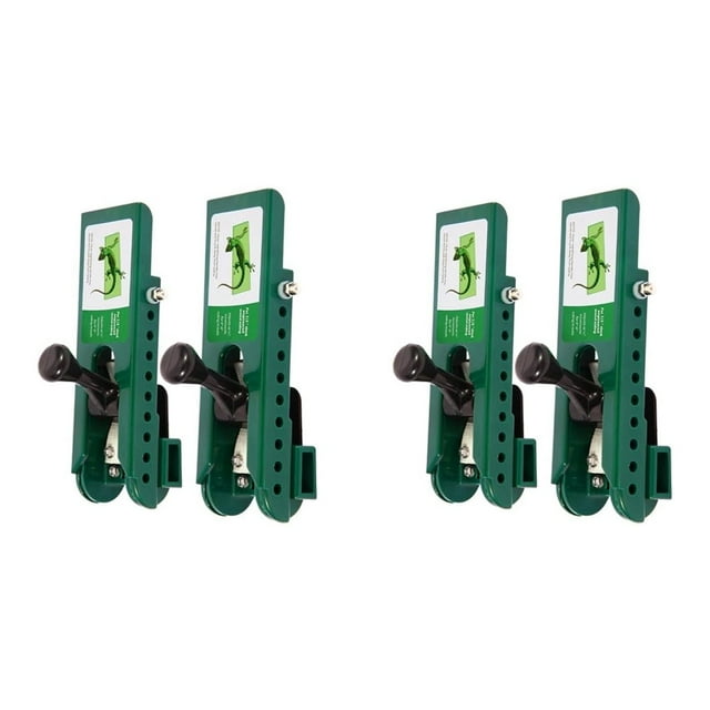 Herramientas para Instalación de Revestimiento de Fibrocemento - Calibre de Solape Compatible de 3/8 de Pulgada con Ranuras Ajustables, Paquete de 4
