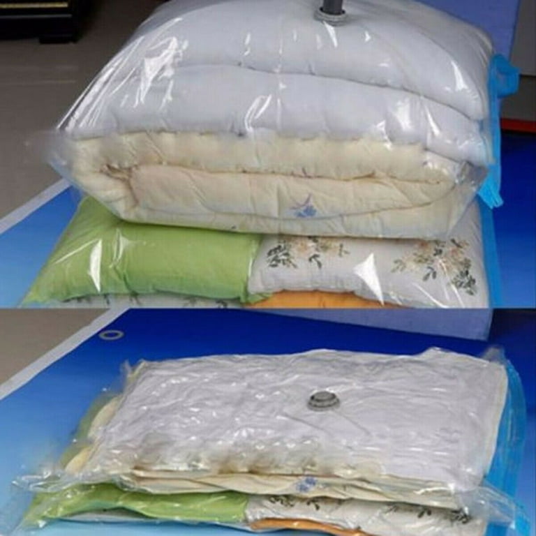 Space Saver Vacuum Storage Bags For Clothes Blankets Compressed